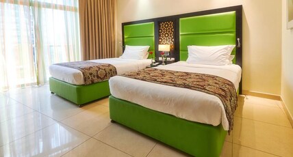BAHI AJMAN PALACE HOTEL Room Type - Standard Twin with a View