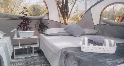 Camp Agastya Room Type - Mountain View Luxury Tent 4 Persons