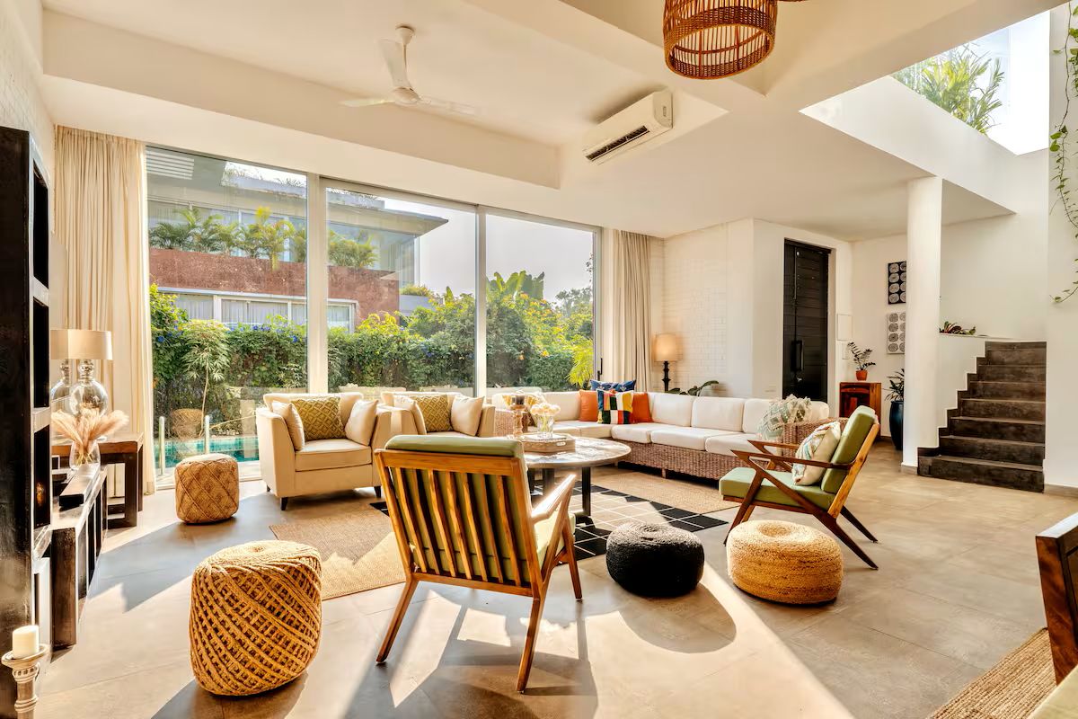 TBK VILLAS 11,ANJUNA,WITH PVT POOL - Tap to explore photos