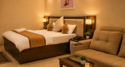 Hotel Chandraa Celebration @ ISBT Room Type - Signature room with City view Hotel Chandraa Celebration @ ISBT Room Type - Signature room with City view