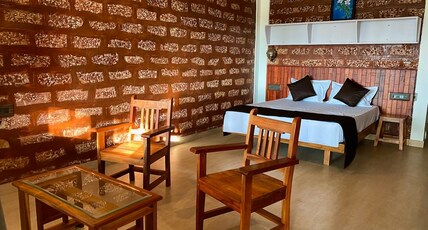 Ashokam Resort Varkala Room Type - AC Garden View Deluxe Room
