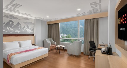 Ginger Gangtok Room Type - D-Luxe Queen Room