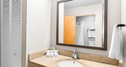 Best Western Oswego Hotel Room Type - Suite-1 Queen Bed, Non-Smoking, Separate Bedroom, Microwave And Refrigerator, Keurig Coffee Maker, S Best Western Oswego Hotel Room Type - Suite-1 Queen Bed, Non-Smoking, Separate Bedroom, Microwave And Refrigerator, Keurig Coffee Maker, S