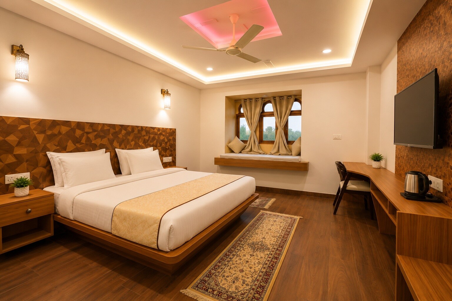 Hotel Jaisal Inn | Jaisalmer Fort View | Swimming Pool - Tap to explore photos
