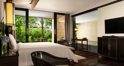 The Apurva Kempinski Bali Room Type - Ocean Front Private Pool Junior Suite The Apurva Kempinski Bali Room Type - Ocean Front Private Pool Junior Suite