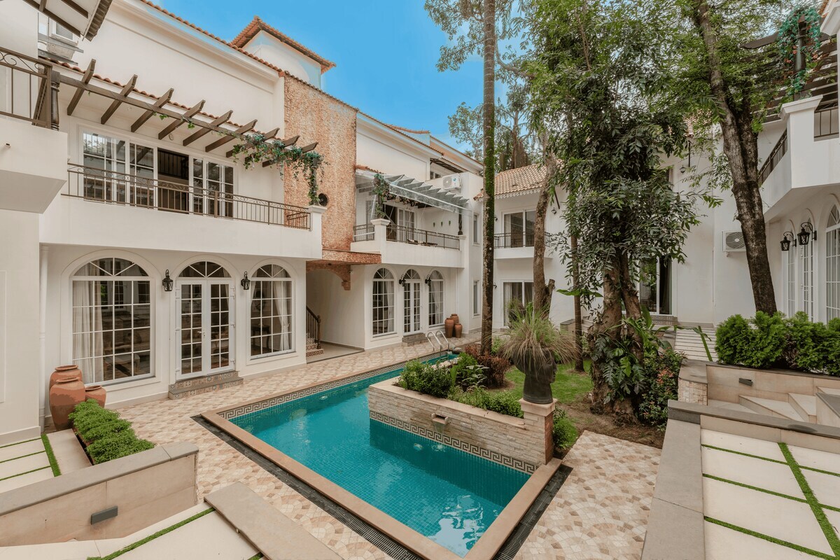 Casa Del Leon - Luxe 3BHK with Pool in Assagao | Hireavilla - Tap to explore photos