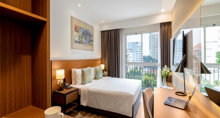 T-RITZ Saigon Hotel and Apartment Room Type - Deluxe Queen Room