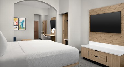 Holiday Inn Express Hotel & Suites DFW West - Hurst Room Type - 1 King Bed and 1 Queen Bed Standard