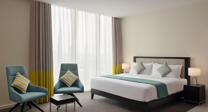 Staybridge Suites Al Khobar Room Type - 1 King Studio Suite High Floor Staybridge Suites Al Khobar Room Type - 1 King Studio Suite High Floor