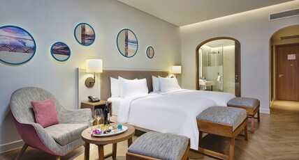 Mercure Vung Tau Room Type - Deluxe room, Sea View - Twin bed