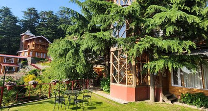 The Chalets Naldehra Room Type - Four Bedroom Bungalow with private sit out area