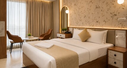 Hotel Krushnai Deluxe, Sangli Room Type - Deluxe Room AC Hotel Krushnai Deluxe, Sangli Room Type - Deluxe Room AC