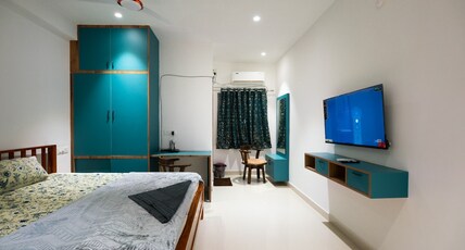Shared 3BHK Smart TV in All Rooms Hitech City Room Type - 1 bedroom property