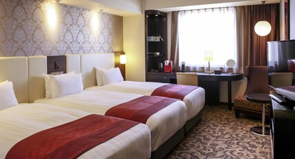 Mercure Sapporo Room Type - Superior Triple, 3 single beds, Non Smoking Mercure Sapporo Room Type - Superior Triple, 3 single beds, Non Smoking