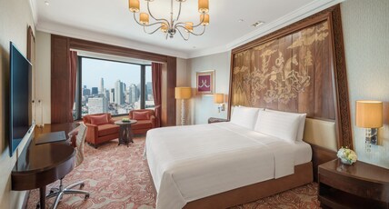 Shangri-La Hotel Bangkok Room Type - Shangri-La Wing Horizon Club 1 King Shangri-La Hotel Bangkok Room Type - Shangri-La Wing Horizon Club 1 King