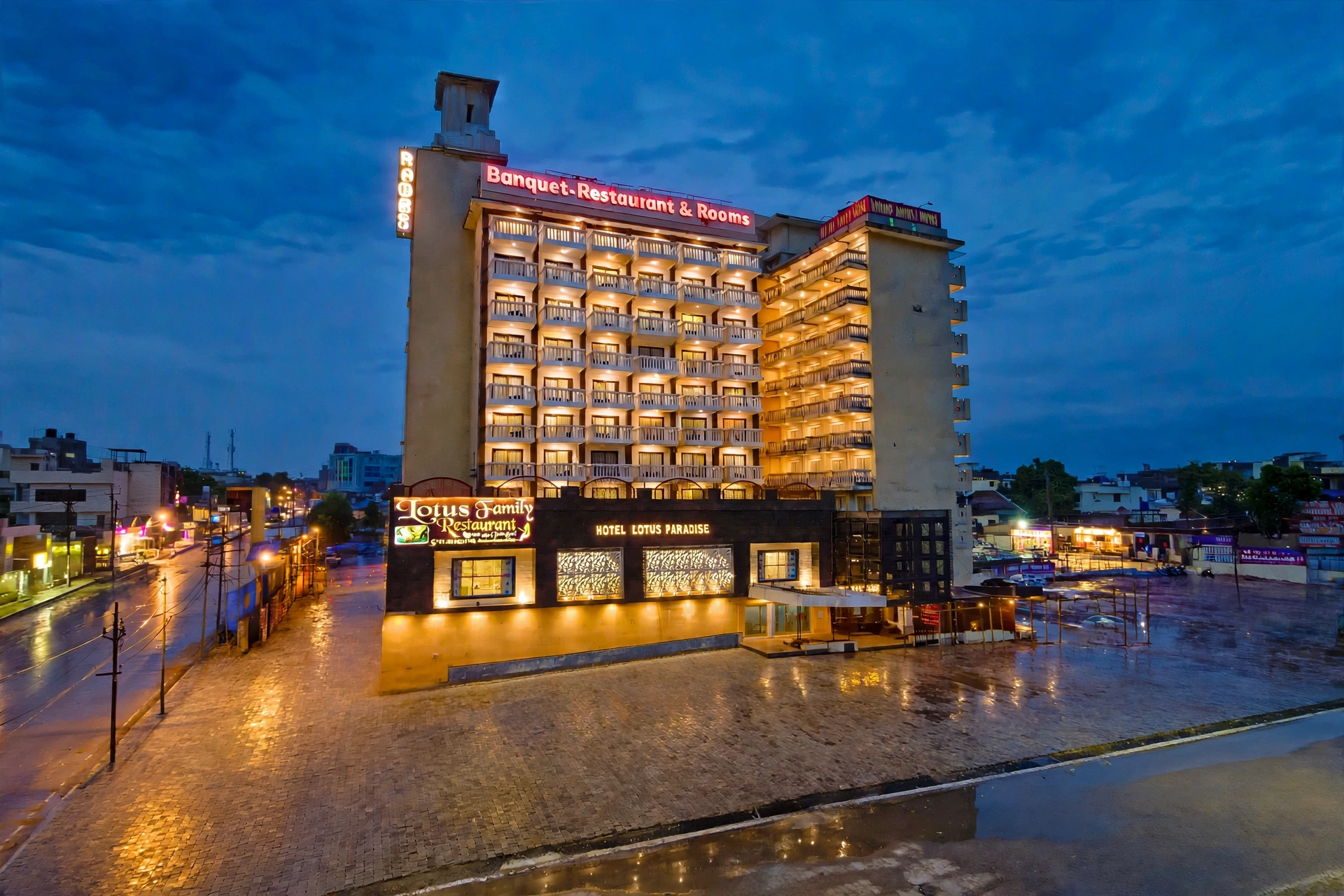 Hotel Lotus Paradise By Golden Key At Parker Mall Near TDI Kundli
