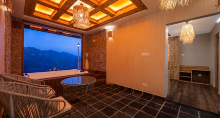 Saanjh The Musical Sunset | RUA Cafe & Lounge Room Type - Myst Room with Private Jacuzzi and Balcony