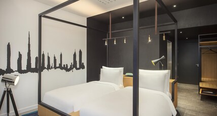 Canopy by Hilton Dubai Al Seef Room Type - TWIN ROOM WITH CITY VIEW