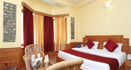 Hotel Devlok International Room Type - Super Deluxe room- With Balcony and Mountain view Hotel Devlok International Room Type - Super Deluxe room- With Balcony and Mountain view