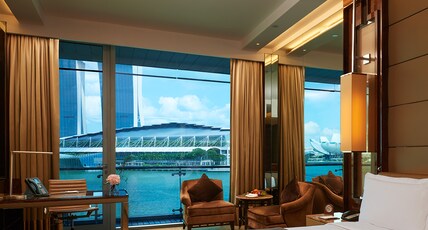 The Fullerton Bay Hotel Singapore Room Type - Bay View Room Twin