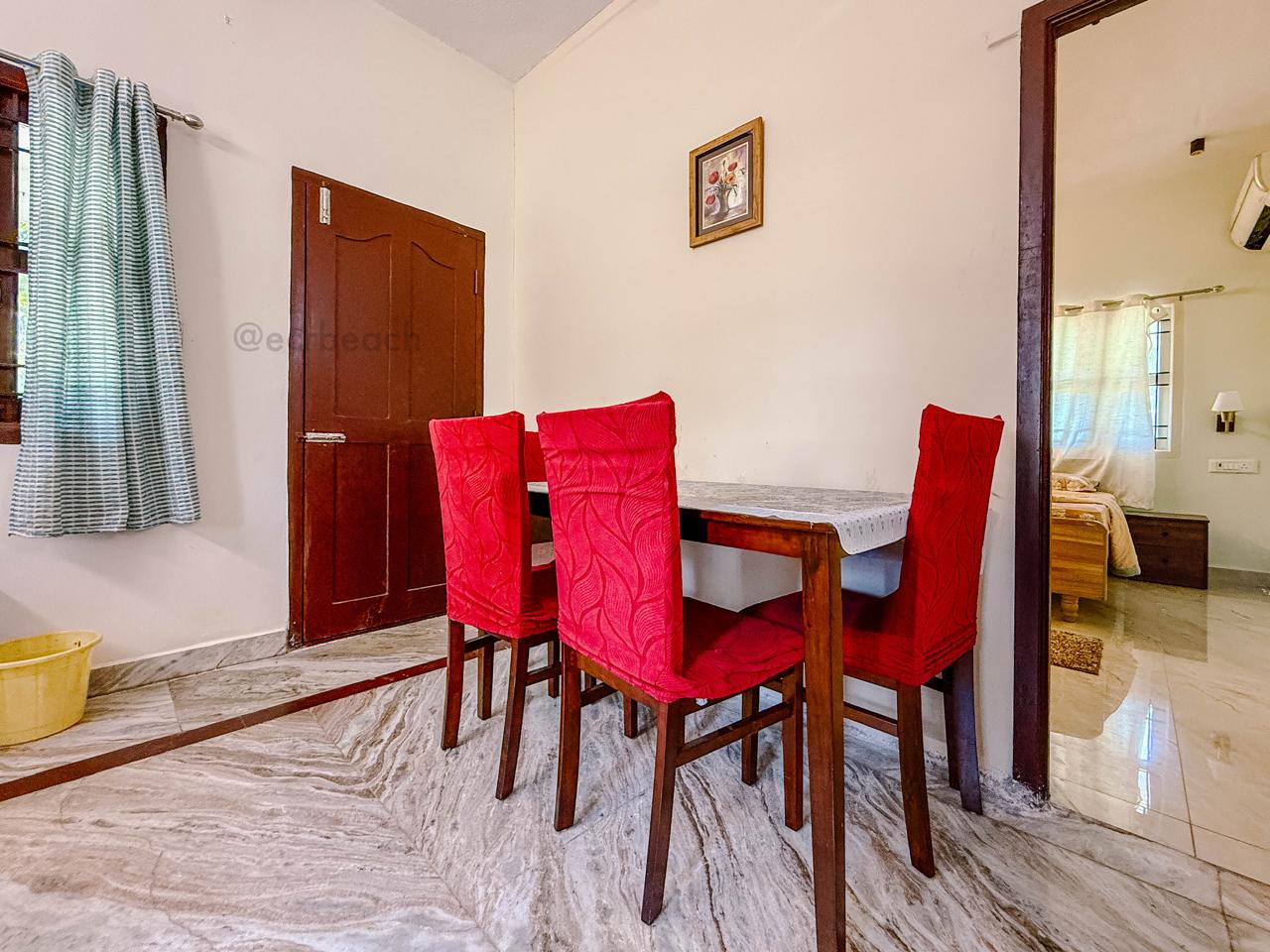 Garden Villa, Tranquil 2BR Retreat, Mahabalipuram - Tap to explore photos