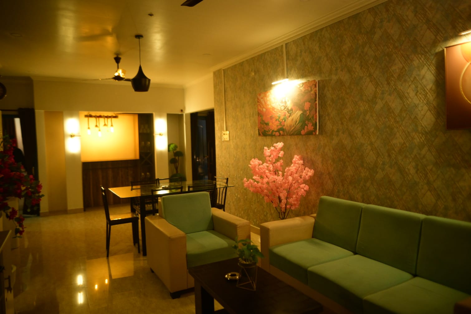 Ethereal Bliss Entire 3BHK Apartment - Tap to explore photos