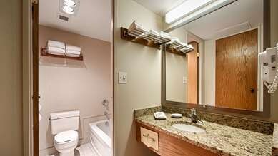 Best Western Plus Lamplighter Inn & Conference Centre Room Type - Suite-2 Queen Beds, Non-Smoking, Sofabed, Separate Living Room, Work Desk, Microwave And Refrigerato Best Western Plus Lamplighter Inn & Conference Centre Room Type - Suite-2 Queen Beds, Non-Smoking, Sofabed, Separate Living Room, Work Desk, Microwave And Refrigerato