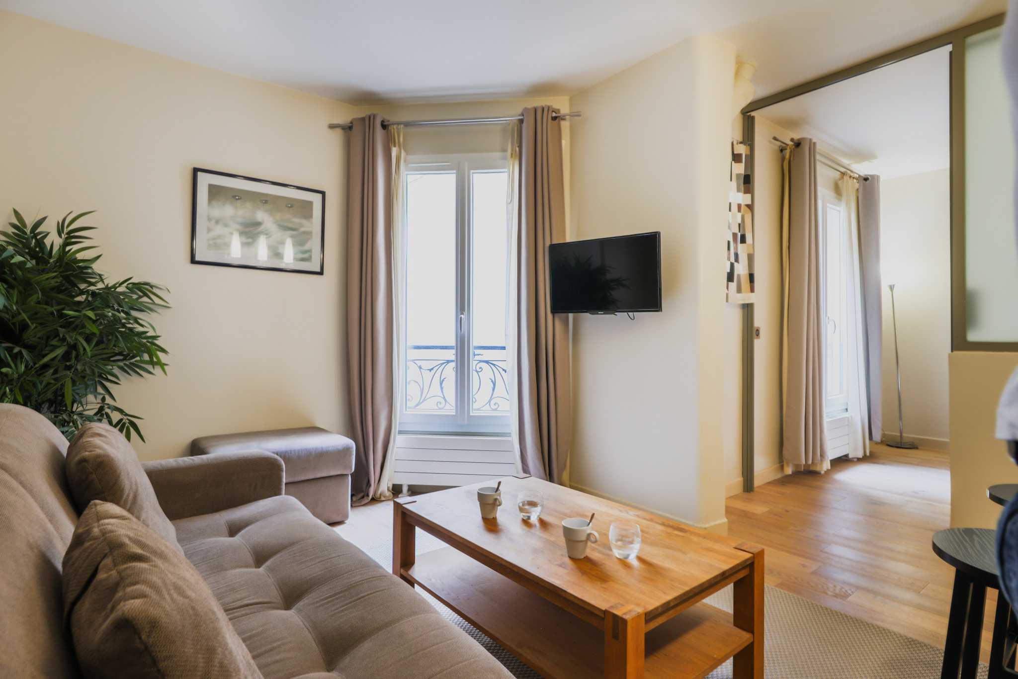 Modern flat - 1BD/4P - Parc Monceau - Tap to explore photos