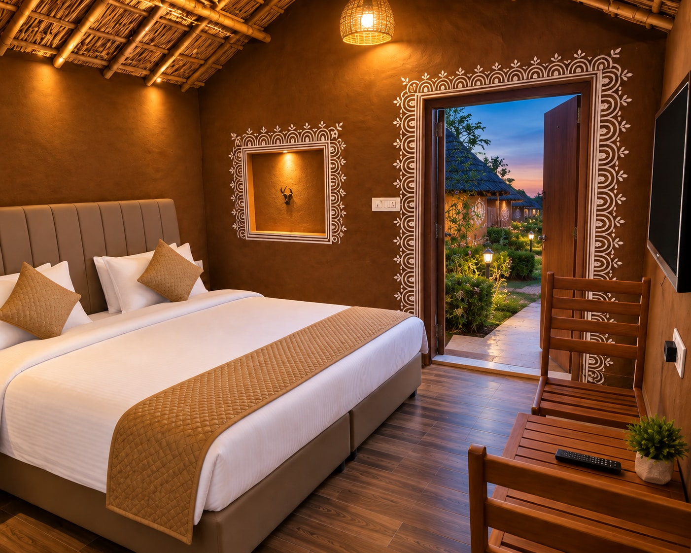 Laal Gaon Hotel Near Brahma Temple, Pushkar - Tap to explore photos