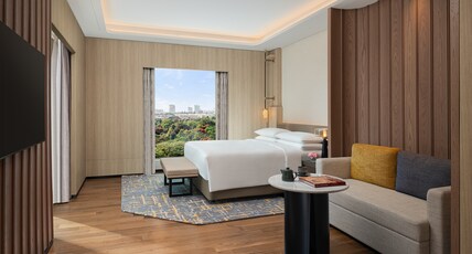 Marriott Executive Apartments Bengaluru UB City Room Type - Guest Room with 1 King Bed