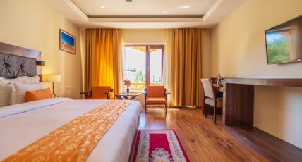 Hotel Leh Plaza Room Type - Premium Room front facing with balcony