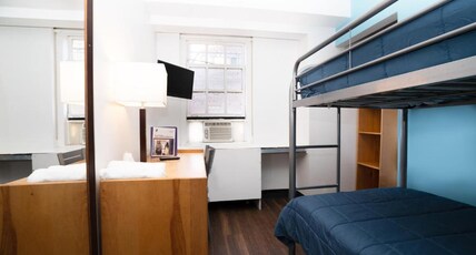 West Side YMCA Room Type - Deluxe Bunk Bed - Private Room With Semi-Private Bath