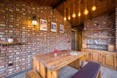 Pet-friendly 3 BHK Hillside Getaway With Gazebo & Balcony
