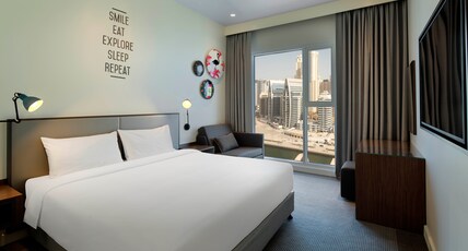 Rove Dubai Marina Room Type - Rover Room Marina View - Free Shuttle Bus Service to the Beach & Mall Rove Dubai Marina Room Type - Rover Room Marina View - Free Shuttle Bus Service to the Beach & Mall