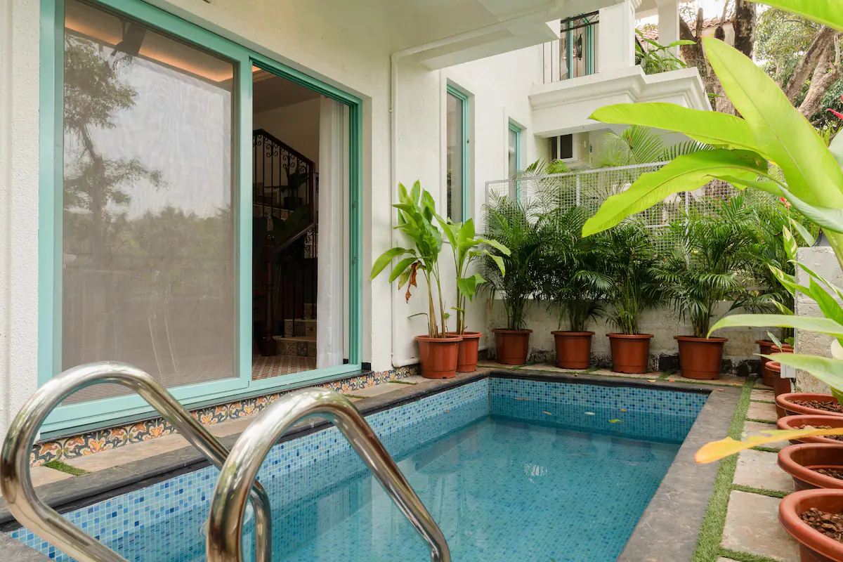 Sukoon 3bhk cozy villa with pool - Tap to explore photos