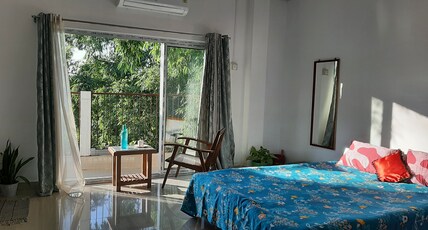 Peace Abode Homestay Room Type - 1BHK Vista Room with Kitchen and Balcony