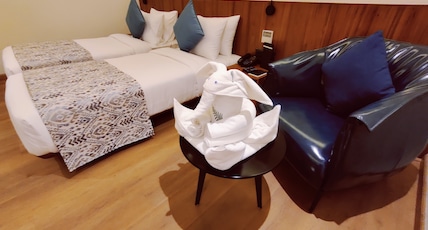 The Fern Residency Jamnagar, Series by Marriott Room Type - Winter Green Premium, Guest room, 2 Twin, No view The Fern Residency Jamnagar, Series by Marriott Room Type - Winter Green Premium, Guest room, 2 Twin, No view
