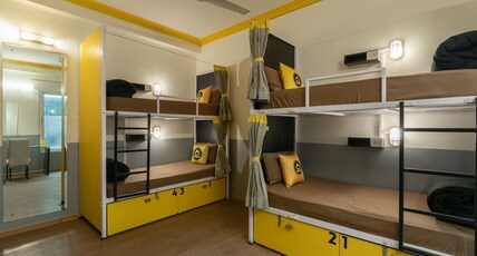 The Hosteller Delhi | Private Rooms & Dorms Room Type - Bed in 4 Bed Mixed Dormitory