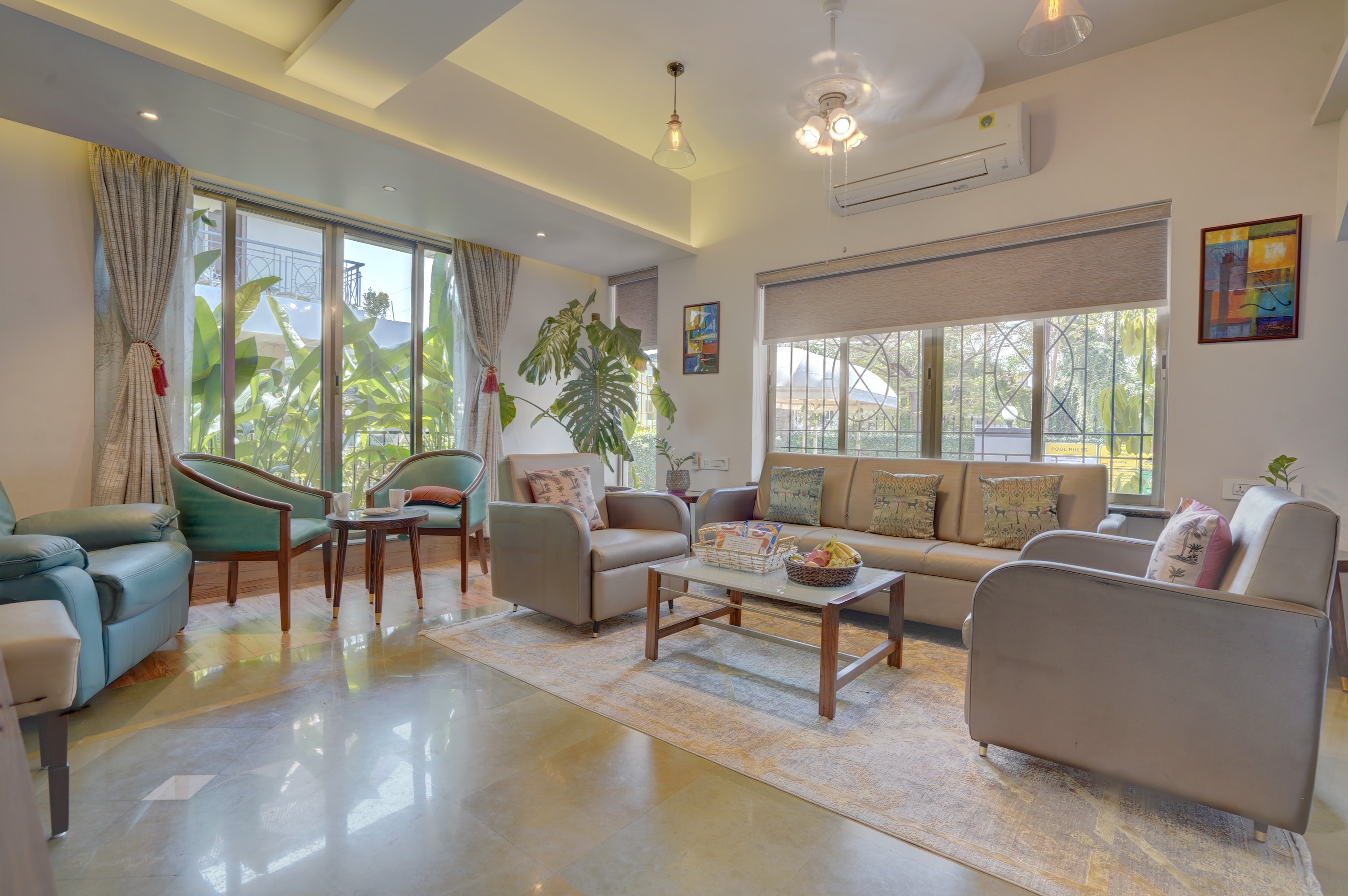 Alaya Stays Adarsh Villa Pet Friendly 3 BHK With Balcony - Tap to explore photos