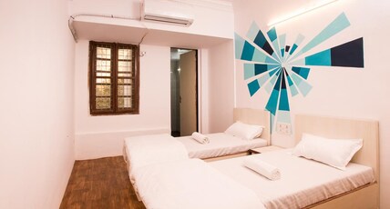 Hostel Mantra Mumbai Room Type - Standard Twin Private AC Room With Attached Bathroom