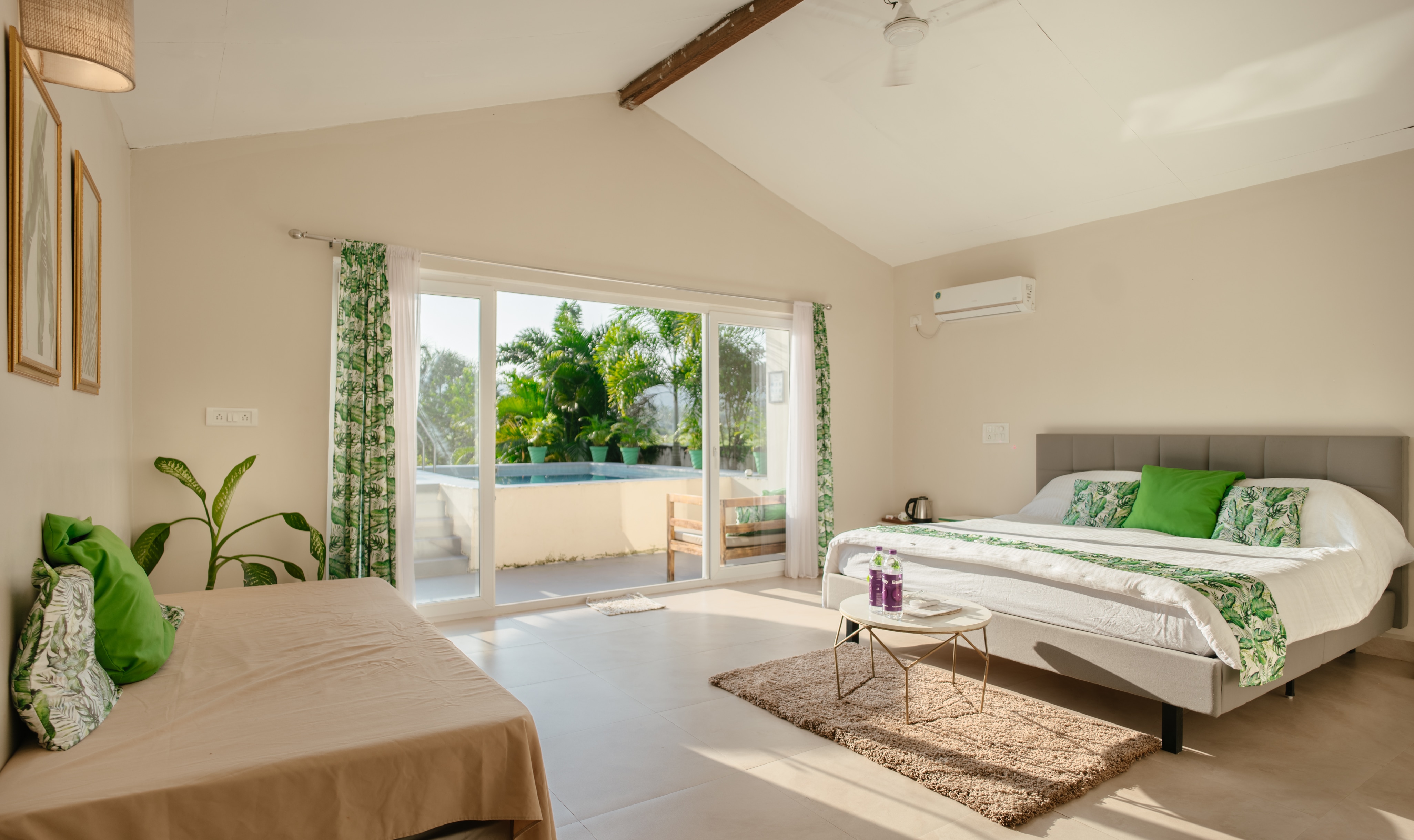 Green leaf resort Goa- Rooms with Private Pool - Tap to explore photos