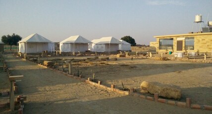 SAVI CAMPS JAISALMER Room Type - Royal Swiss Tent with Room Heater