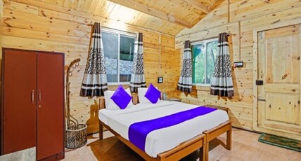 Sakrebyle Elephant Camp by Jungle Lodges Room Type - Wooden Cottage