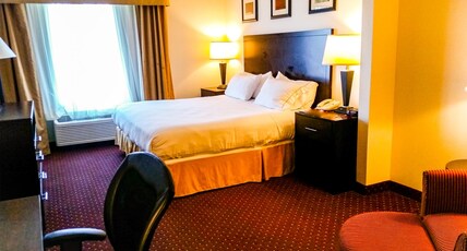 Holiday Inn Express Syracuse Fairgrounds Room Type - 1 King Standard Mobil Access Roll Shwr