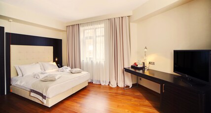 Crowne Plaza BORJOMI Room Type - 1 King Standard Accessible River View Crowne Plaza BORJOMI Room Type - 1 King Standard Accessible River View