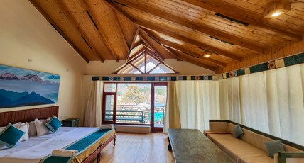 Leela Cottages | Mountain-facing Rooms Room Type - King Room with Mountain View