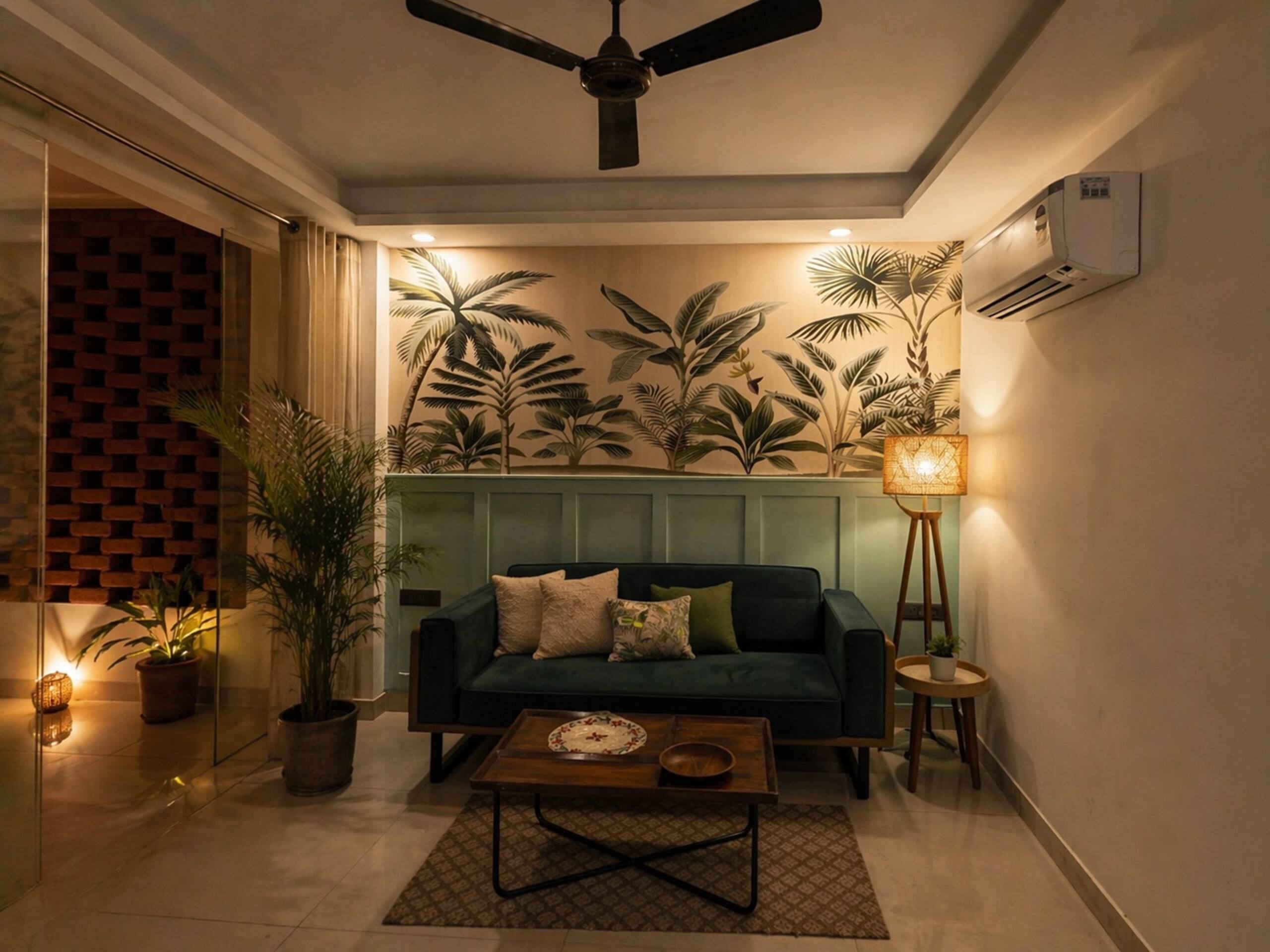 Cosy 1BHK Golf Course Road Near Metro Magnolia - Tap to explore photos