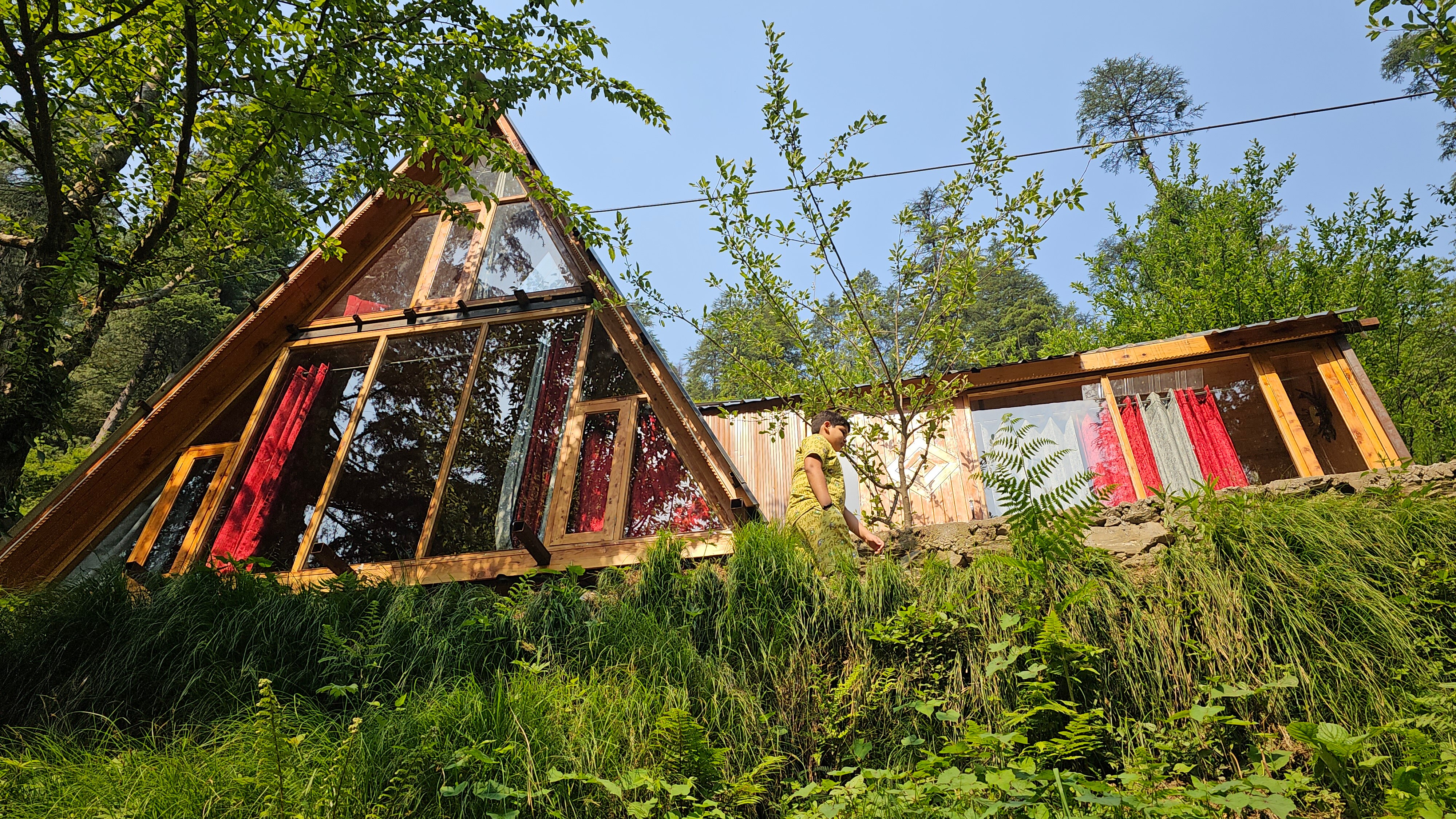 Jungle Trails A Frame Cottage - Tap to explore photos