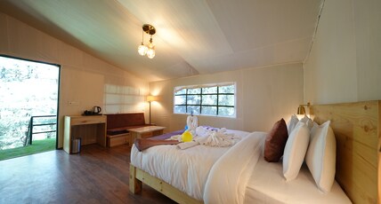 Treetop Glamps - Mussoorie Room Type - COVE-Valley View Room