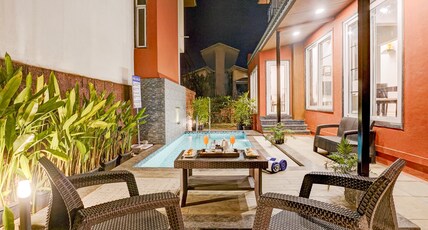 ELIVAAS Signature 3 BHK Aamy Villa with Pvt Pool & Garden Room Type - ELIVAAS 3 BHK Aamy Villa with Pvt Pool & Garden